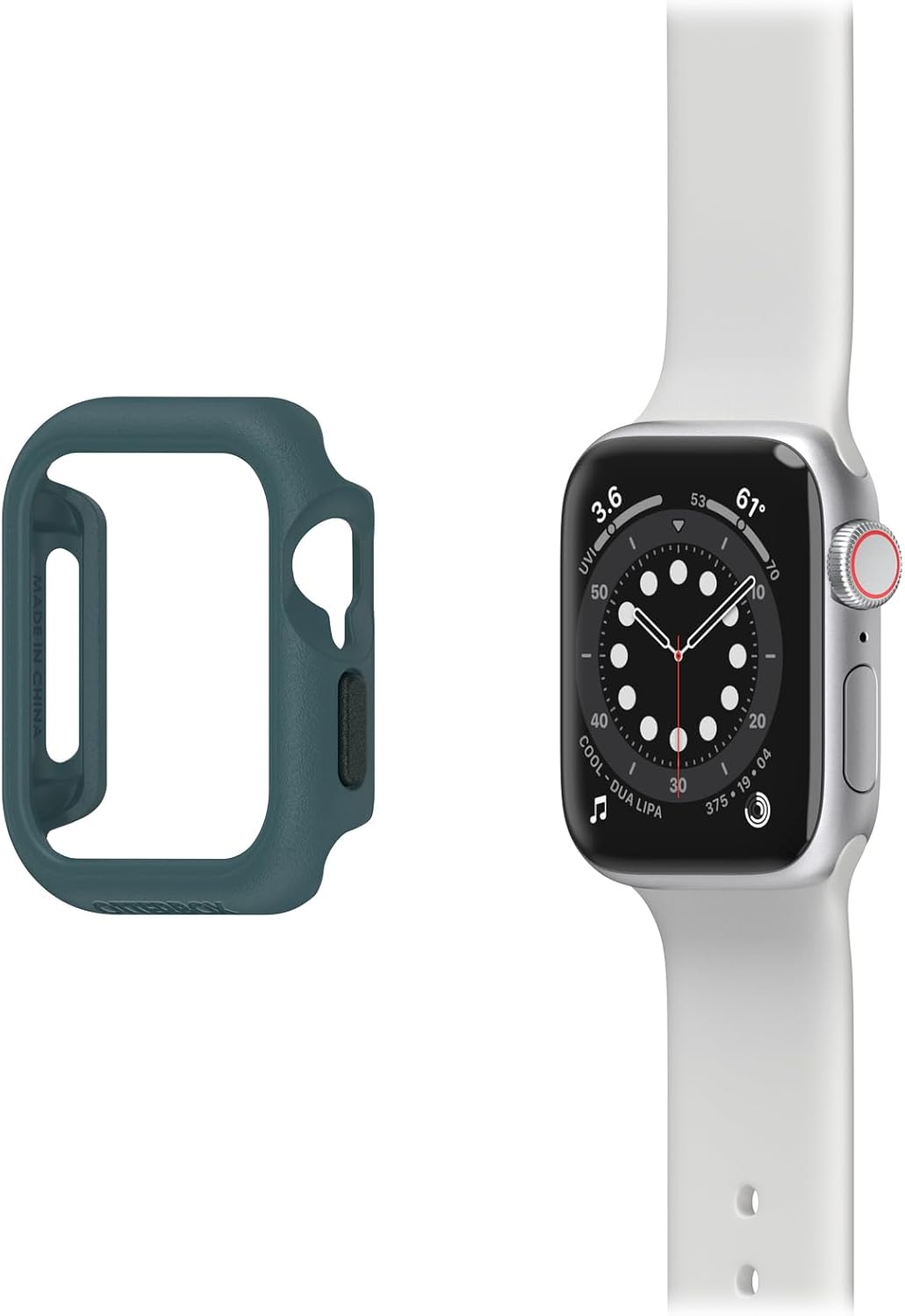 Thumbnail 4 de OtterBox All Day Watch Bumper for Apple Watch SE (2nd/1st gen)/6/5/4 – 44mm, Green/Blue