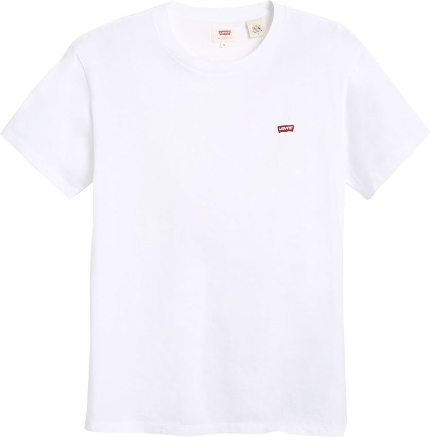 Detalle 2 de Levi's Ss Original Housemark Tee Camiseta de hombre blanca M