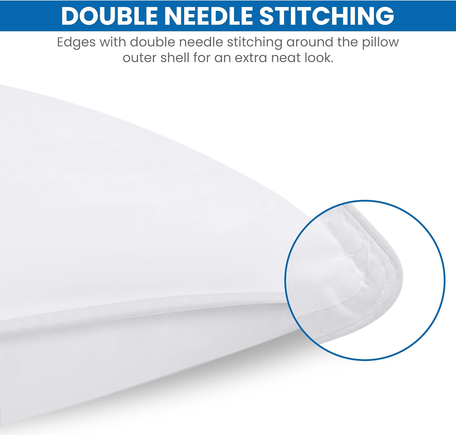 Detalle de Utopia Bedding Kopfkissen Set 2x 50 x 70 cm