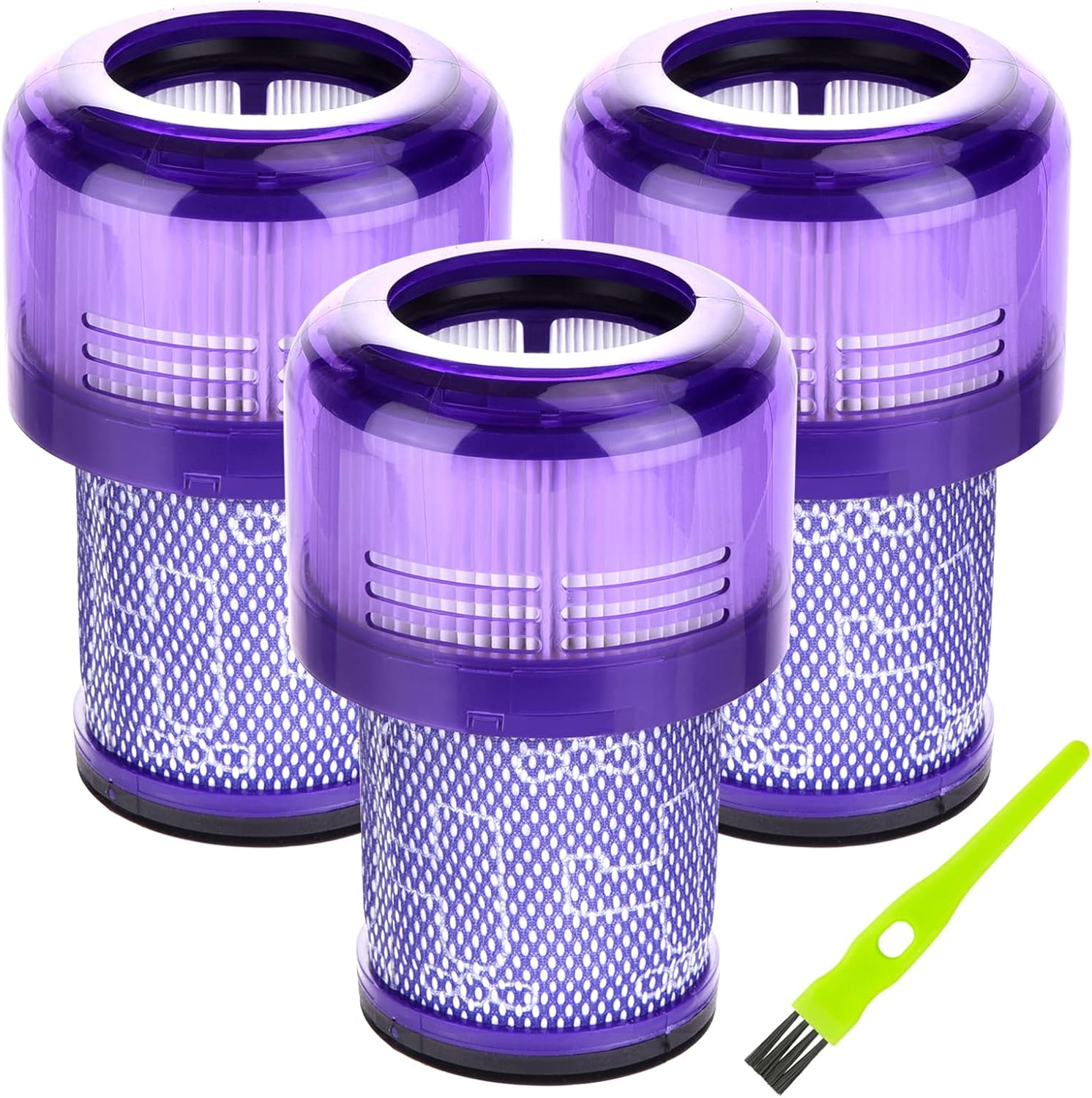 Hepa Filter für Dyson V12 Detect Slim Absolute Extra – 3er-Pack (971517-01) Washbar