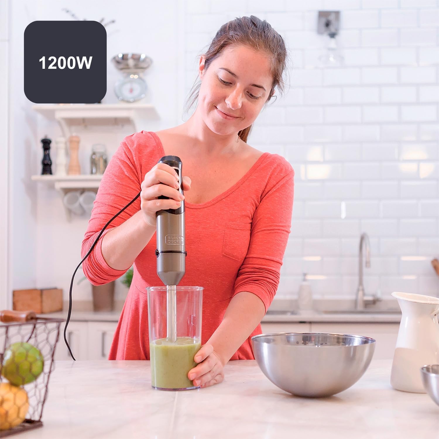 Thumbnail 1 de Black+Decker frullatore a immersione 1200 W