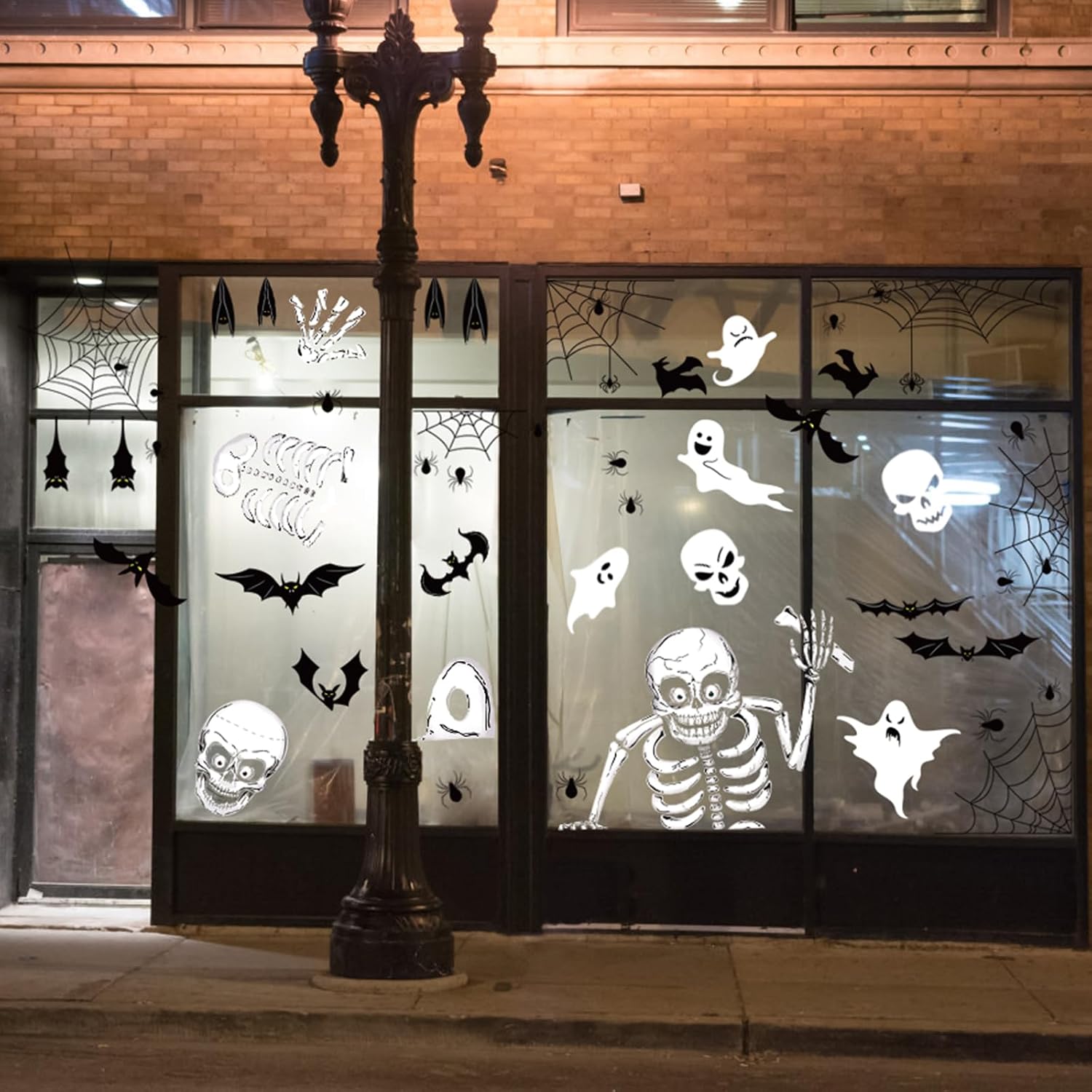 Detalle de Halloween Window Clings, 140 Pieces