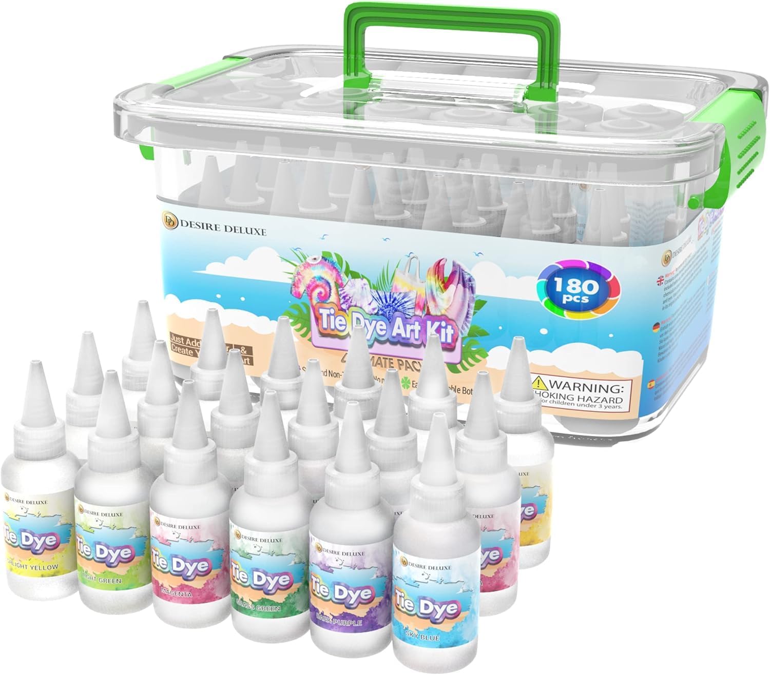 Detalle de Desire Deluxe Tie Dye Kit 18 Farben