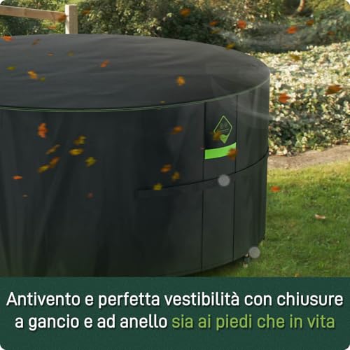 Thumbnail 3 de AWNIC Funda para Mesa de Jardín Ø215cm ☀️ Impermeable y Resistente