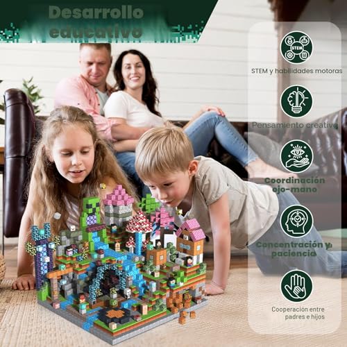Detalle de Magneverse Bloques Magnéticos de Construcción para Niños (300 Piezas) – Construye Aventuras en Equipo