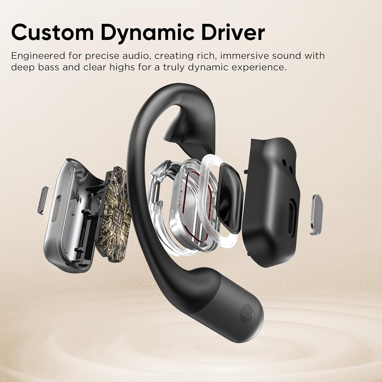 Thumbnail 4 de BUGANI Open-Ear Bluetooth 5.4 Wireless Headphones with 60H Battery, ENC Mic, IPX5 Waterproof