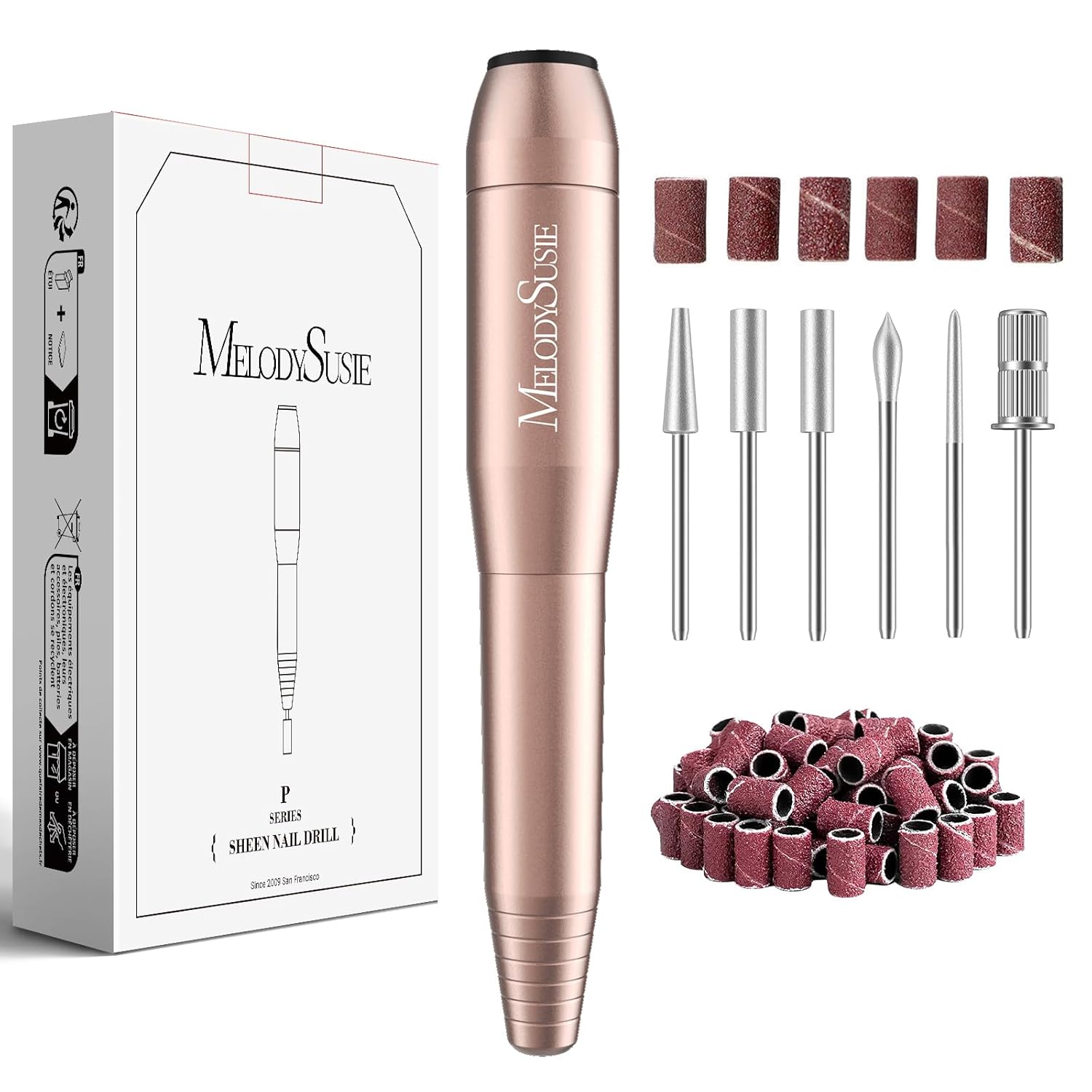 Detalle de MelodySusie PC120I 20000RPM nail drill 💅