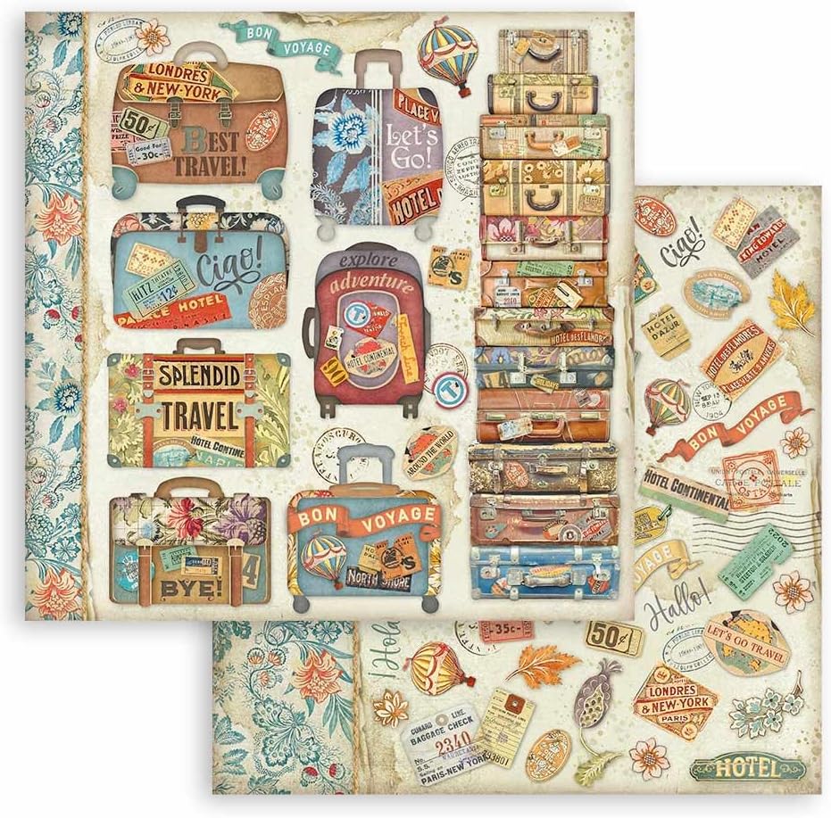 Thumbnail 4 de Stamperia Aquacolour für Scrapbooks, Alben, Cards und Bullet Journals (für Aquarell-Effekte auf vielen Oberflächen)
