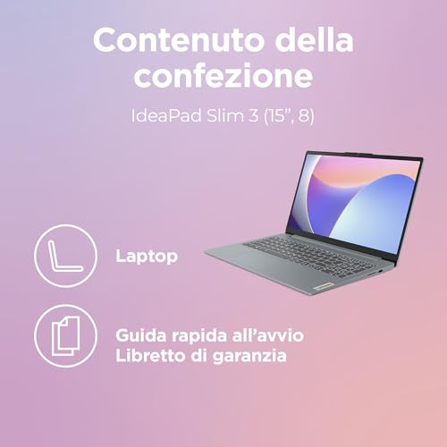 Thumbnail 9 de Lenovo IdeaPad Slim 3 15": Ryzen 7, 16GB RAM, 512GB SSD per casa e ufficio