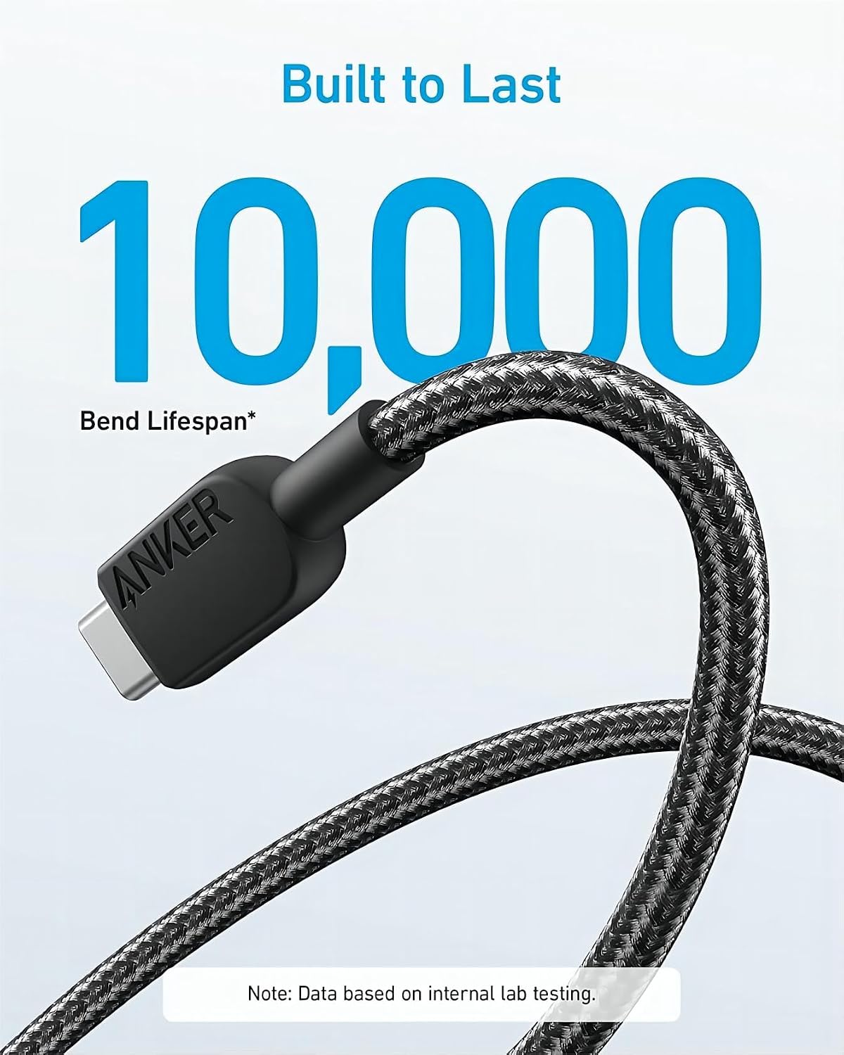Detalle 2 de ANKER cable USB A a USB C 180 cm paquete 2