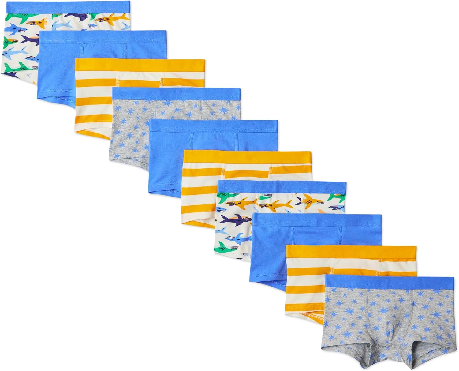 Detalle de Amazon Essentials Boys' Cotton Jersey Boxer Brief Pants