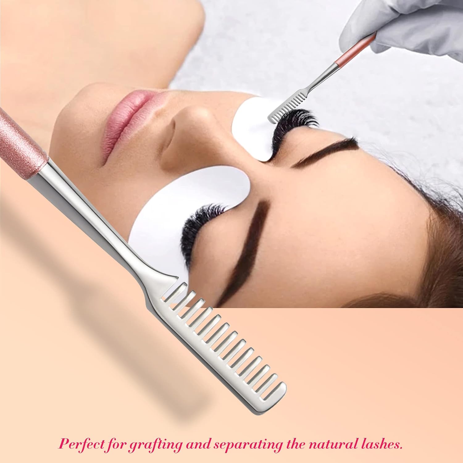 Thumbnail 2 de FVION 2pcs Lash Lift Tool Kit – Eyelash Separator Comb Tool for Perming Lash Extensions and Tinting