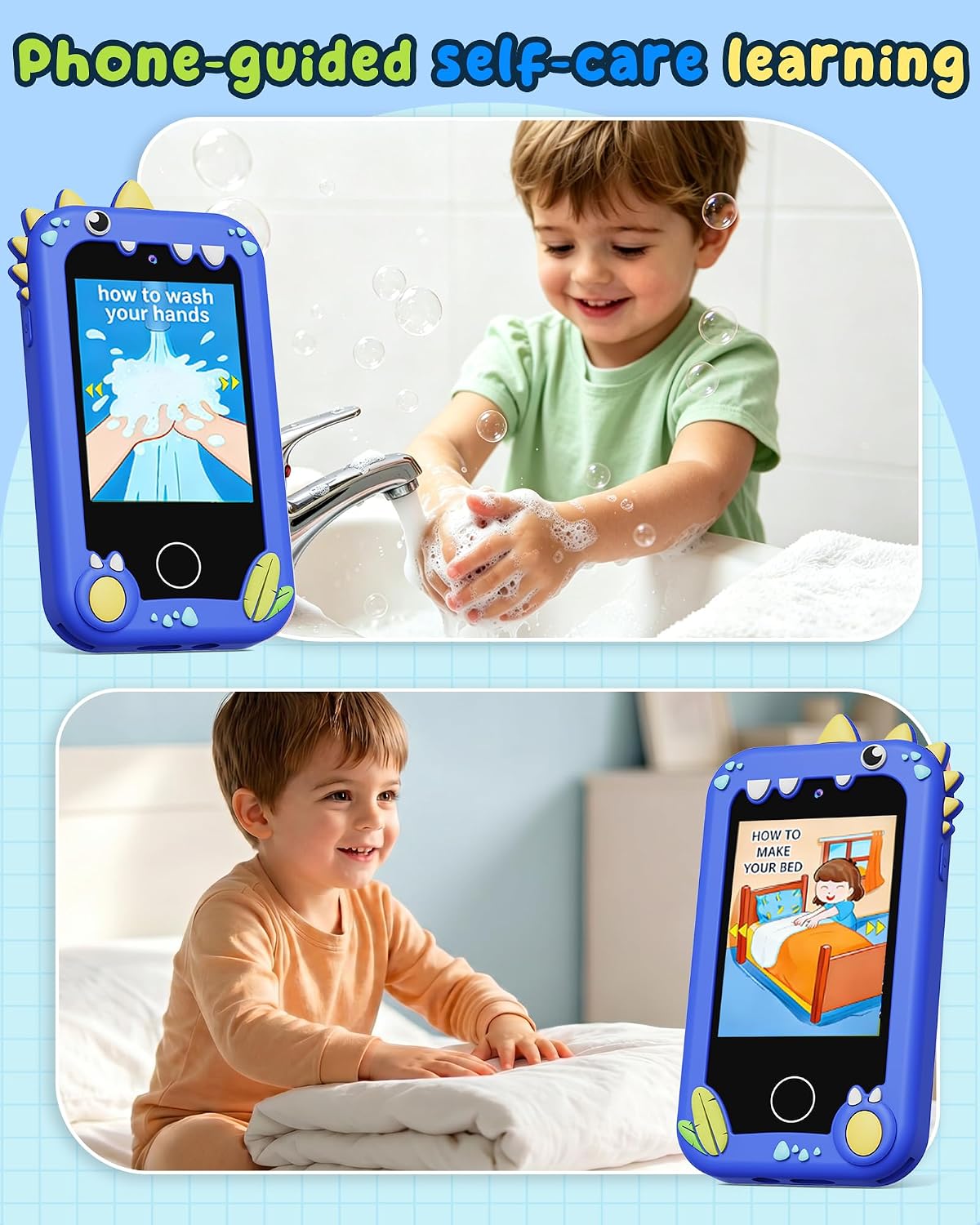 Detalle 1 de UCIDCI Kids Smart Phone Toys for Girls 3–7