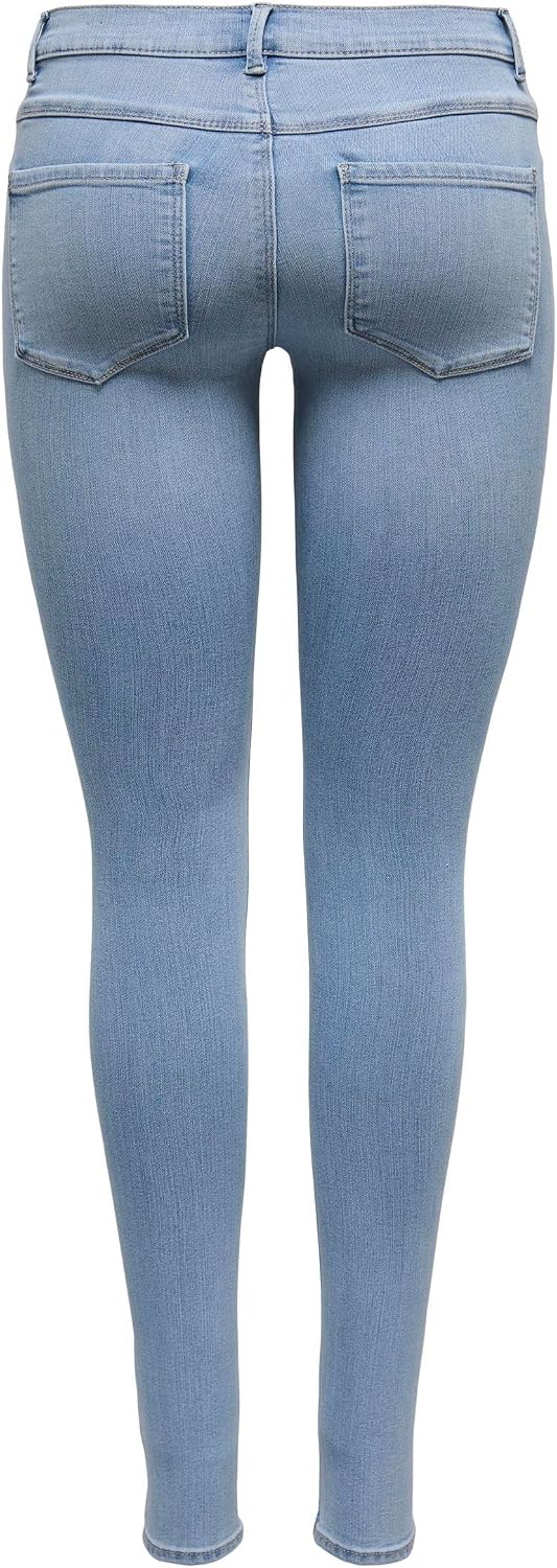 Thumbnail 3 de ONLY ONLRAIN REG Skinny DNM NOOS Damenjeans blau – figurbetont für Streetwear & Alltag