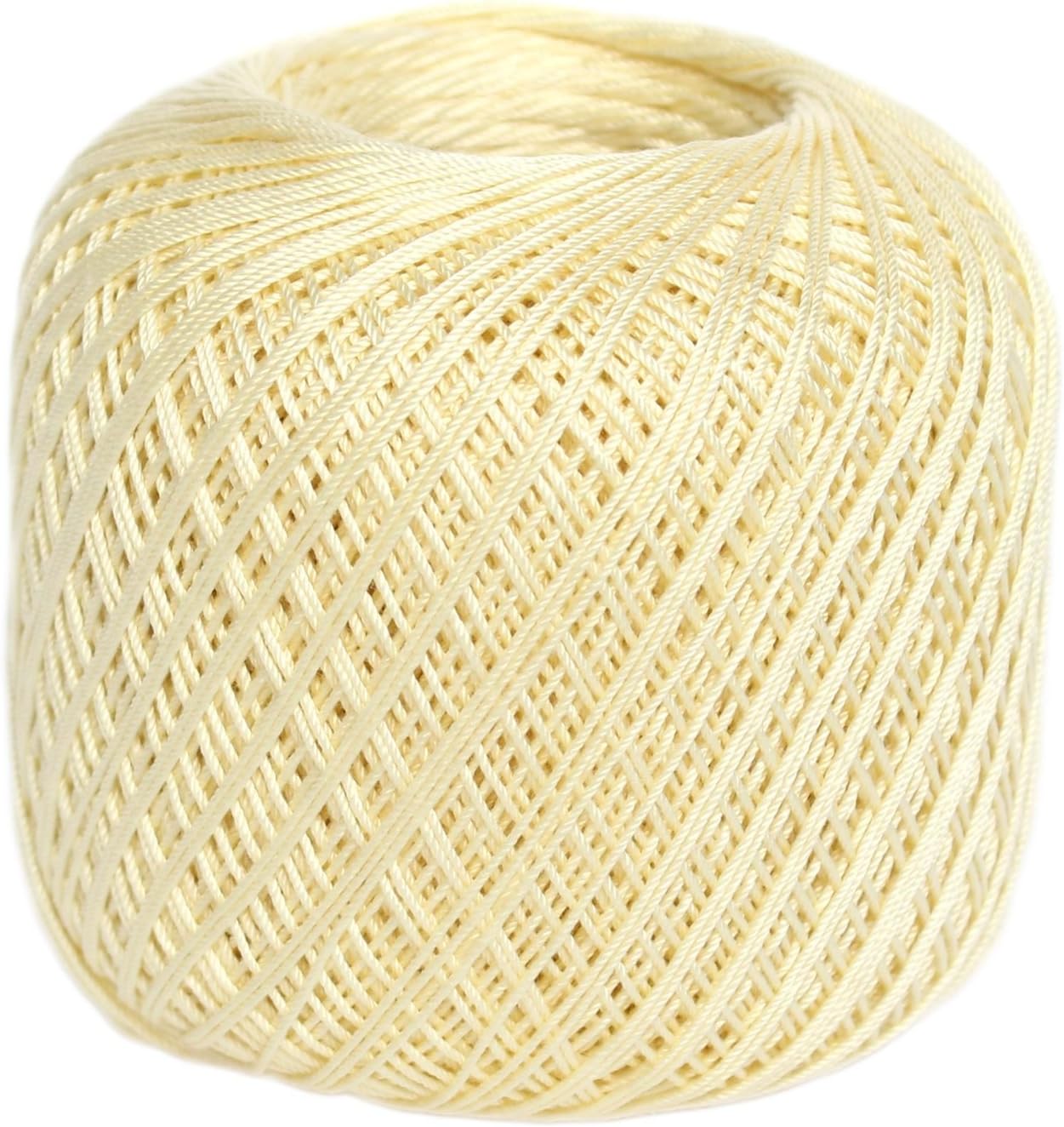 Detalle de オリムパス製絲 エミーグランデ EMMY-500 レース糸 合細 綿100% イエロー系 50g・約218m