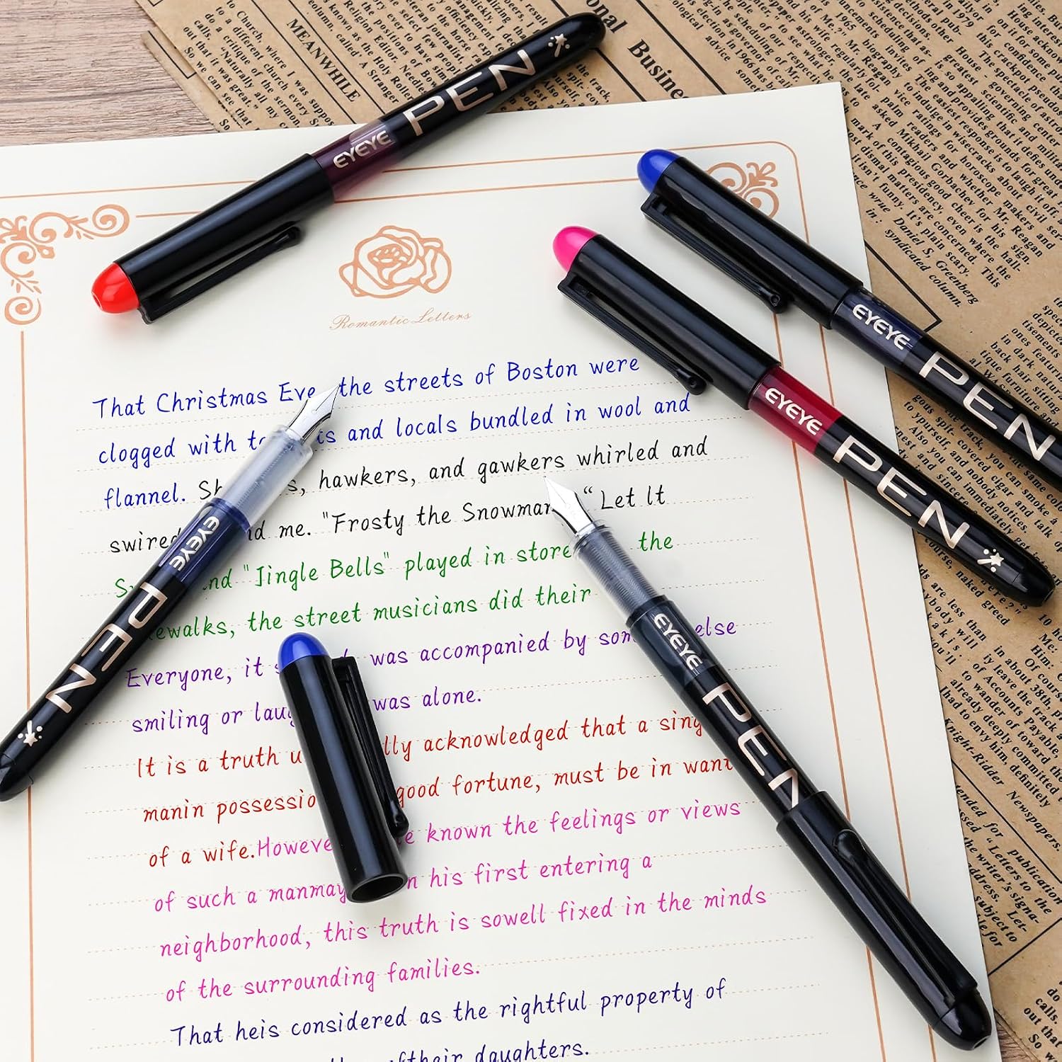 Detalle de Eyeye Disposable Fountain Pens, 0.5 mm