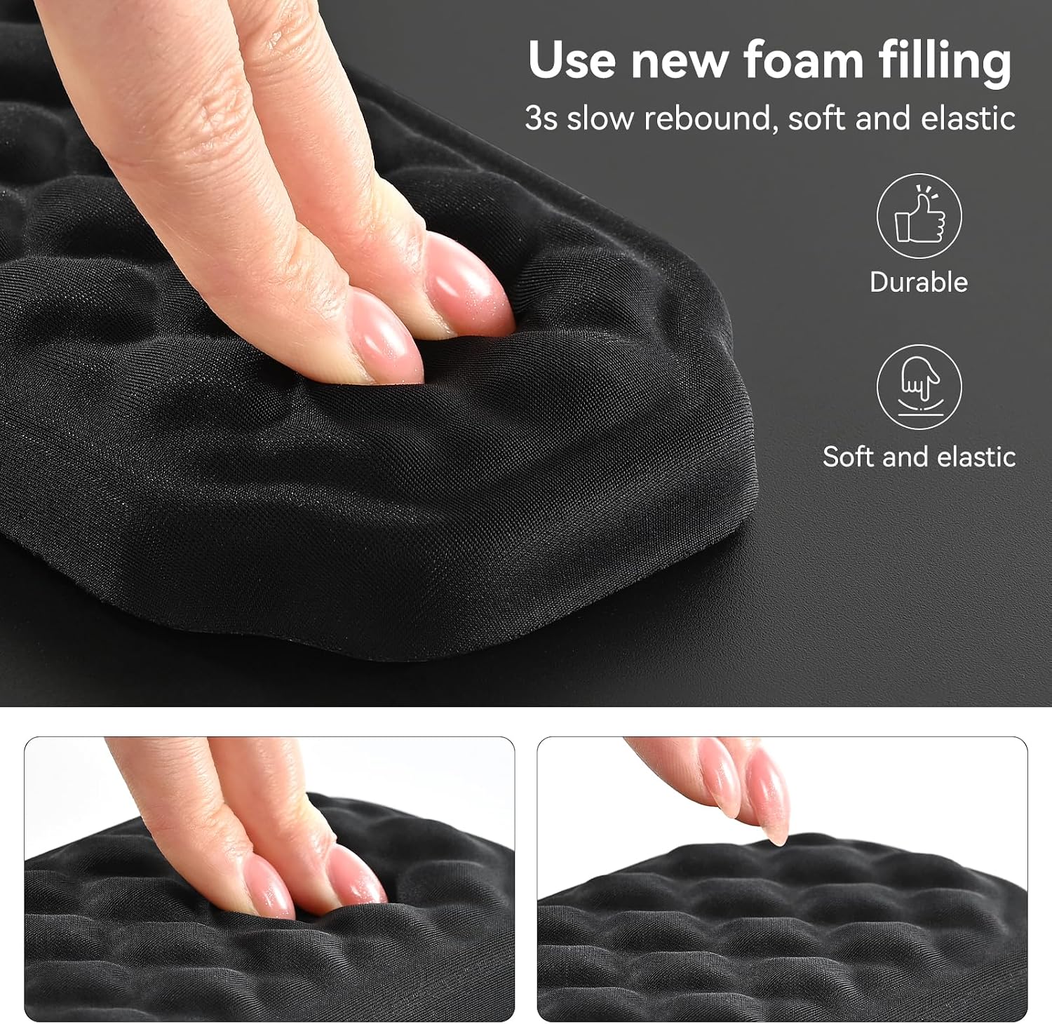 Detalle 2 de EooCoo Keyboard Wrist Rest Set ergonomic