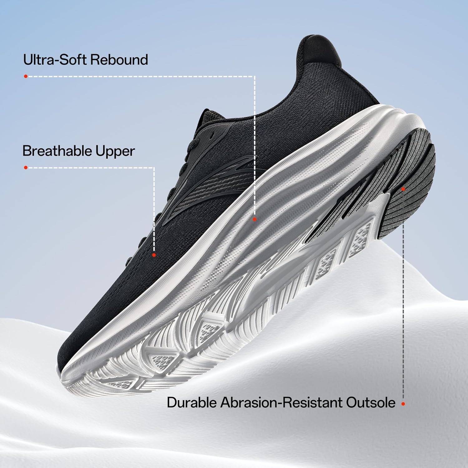 Detalle 2 de ANTA Men’s Running Shoes Lightweight Cushioned Sneakers
