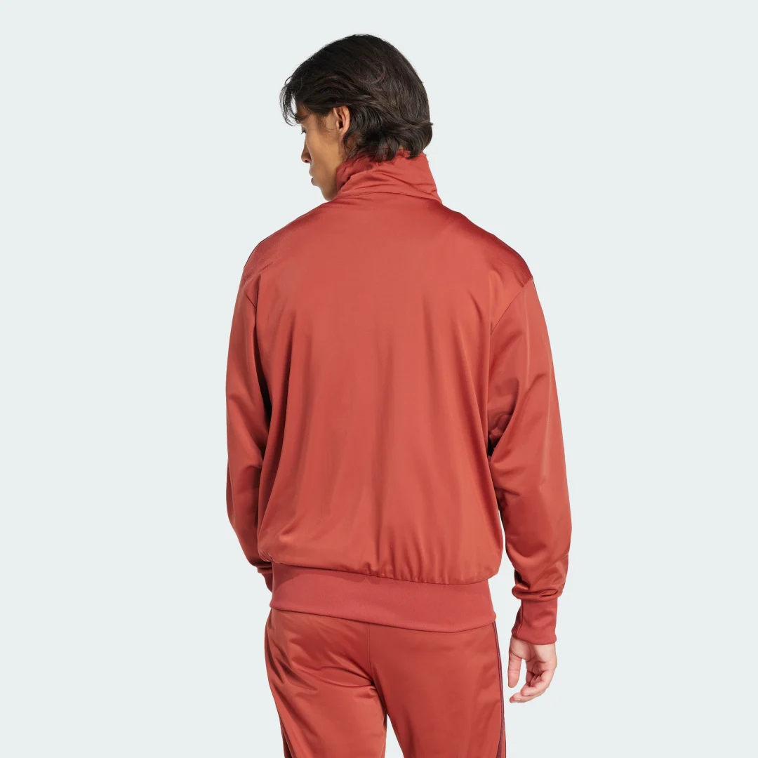 Detalle 2 de Chaqueta Firebird Adicolor Classics de Adidas — Rojo