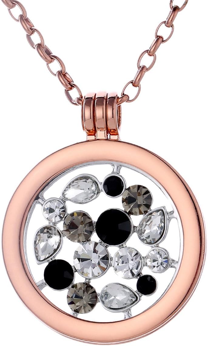 Thumbnail 6 de Morella collar mujer oro rosa 70 cm Coin 33 mm