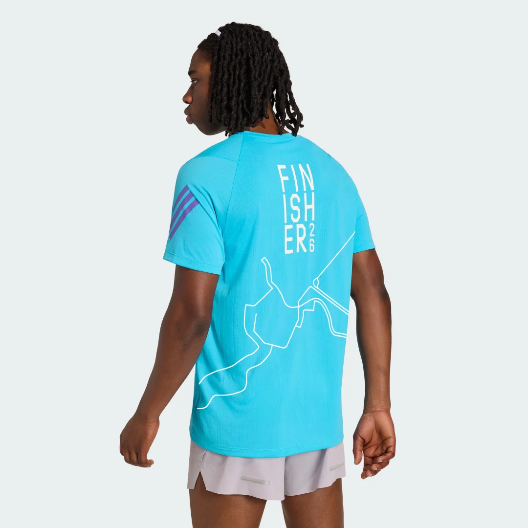 Thumbnail 1 de Adidas Vienna Marathon Finisher T-shirt Short Sleeve – Turquesa