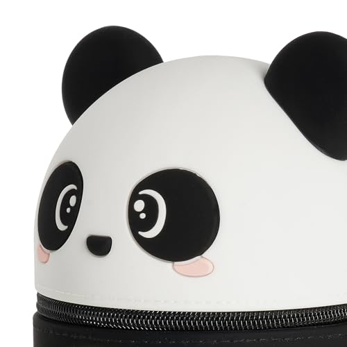 Detalle de Legami Super Kawaii Panda, portapenne in silicone da 13 x 19 x 13 cm