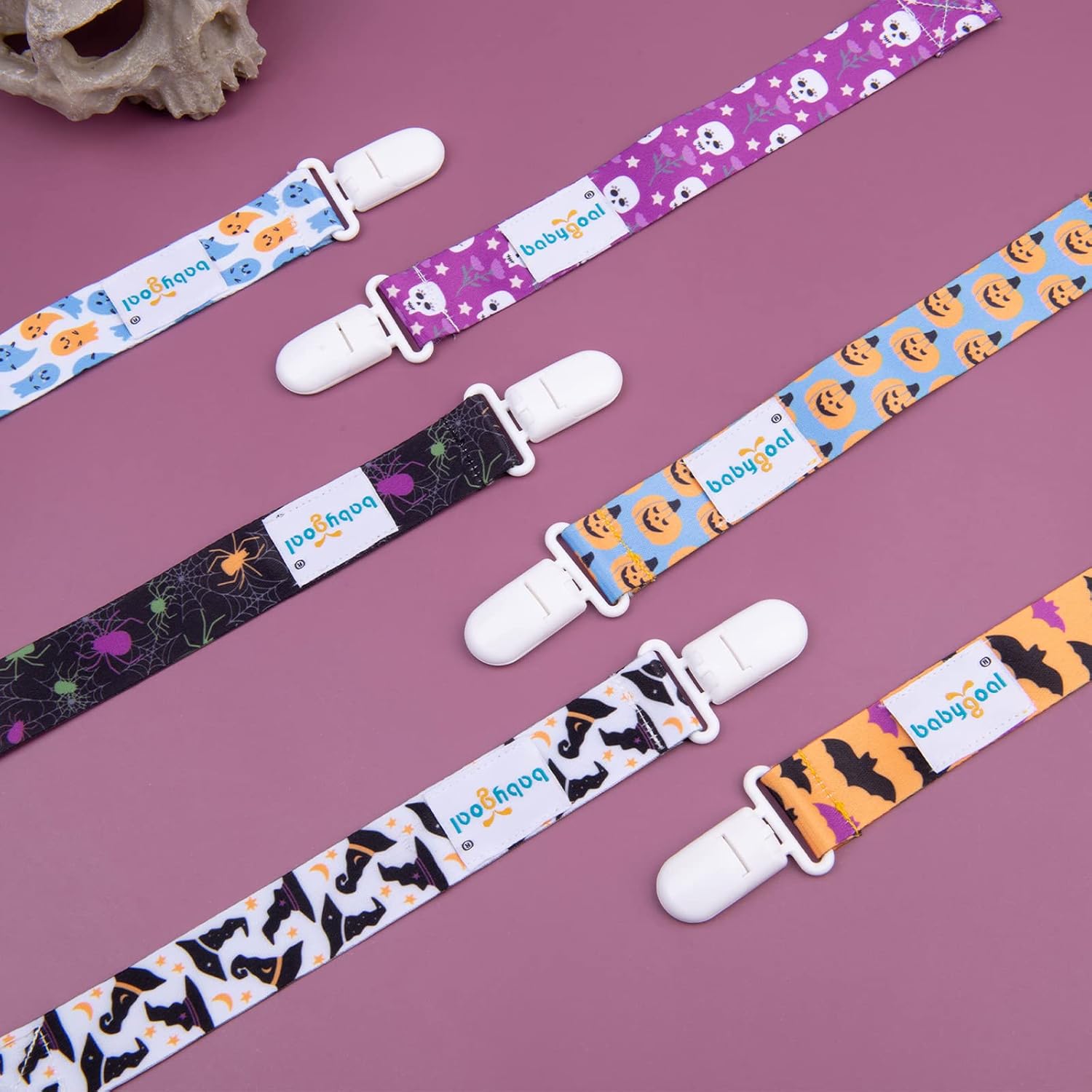 Thumbnail 6 de Babygoal Pacifier Clips, 6-Pack