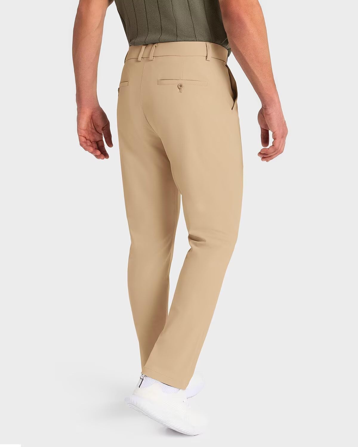 Detalle 2 de Snowtent Men's Classic Fit Golf Pants Stretch Dress Pants — Lightweight, Work-to-Dress Versatility (30''/32''/34'')