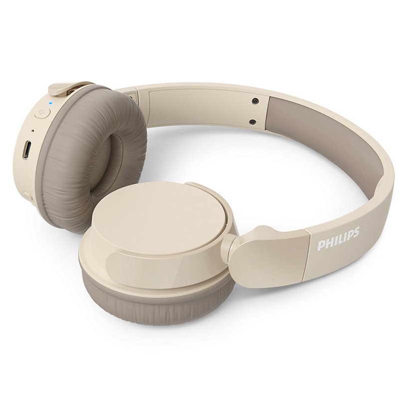 Detalle de Philips TAH3209 Auriculares Bluetooth plegables Beige