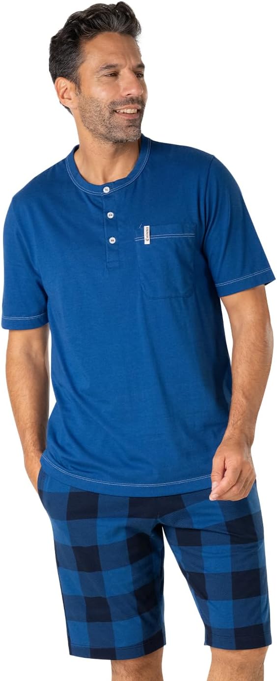 Detalle de Eminence - Pyjama Court Homme col T Camper
