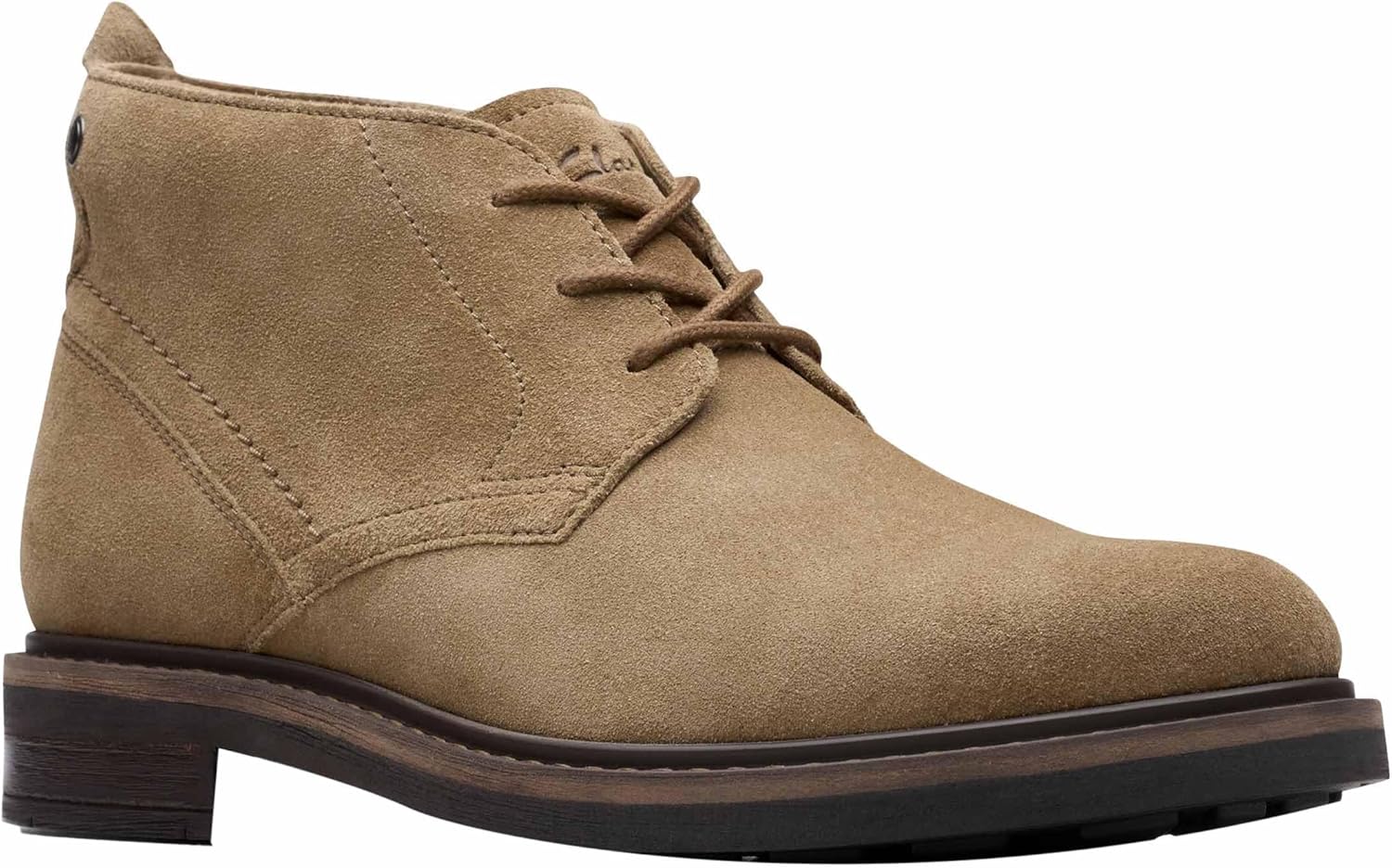 Thumbnail 3 de Clarks Newford Mid pour Homme - Dark Sand Suede, 11