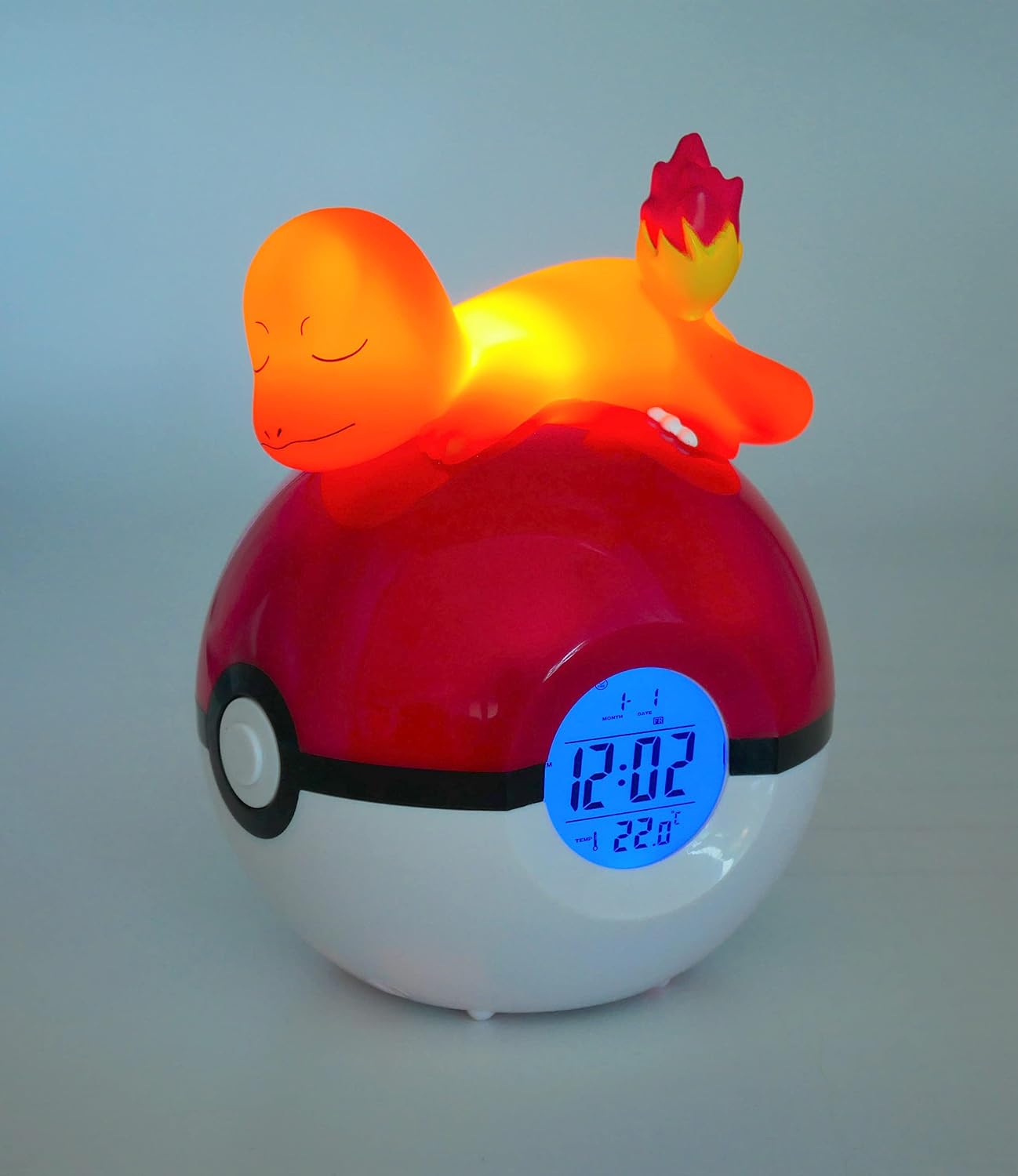 Thumbnail 3 de TEKNOFUN 811368 budzik Pokémon Charmander z radiem FM i podświetleniem