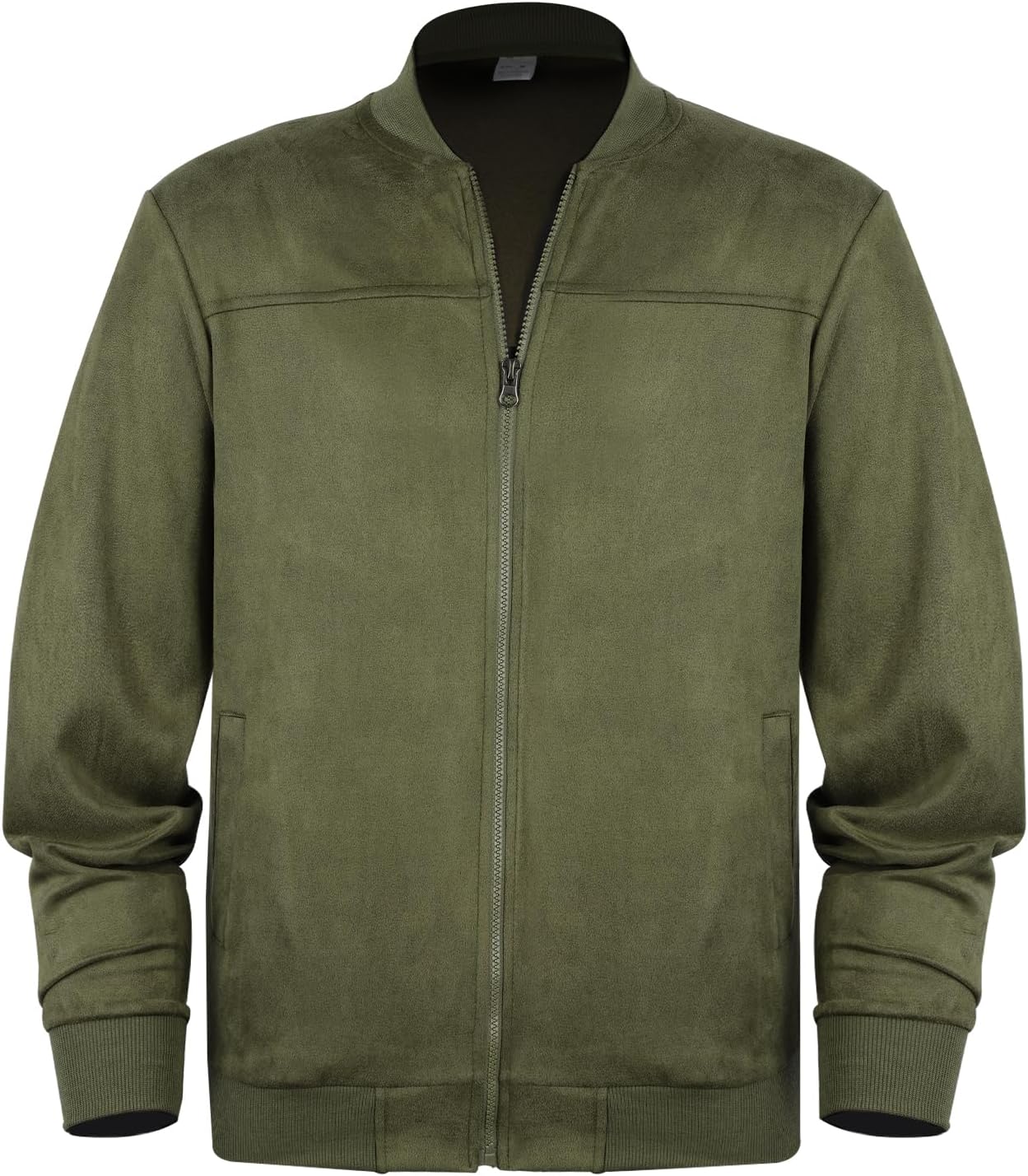 Detalle de Jywmsc Men's Bomber Jacket: Lightweight Vintage Punk Windbreaker