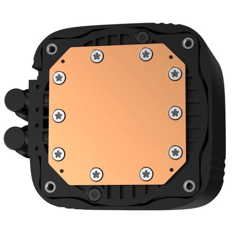 Detalle 2 de DeepCool LS520 S Zero Dark Kit: refrigeración líquida AIO 240 mm en negro