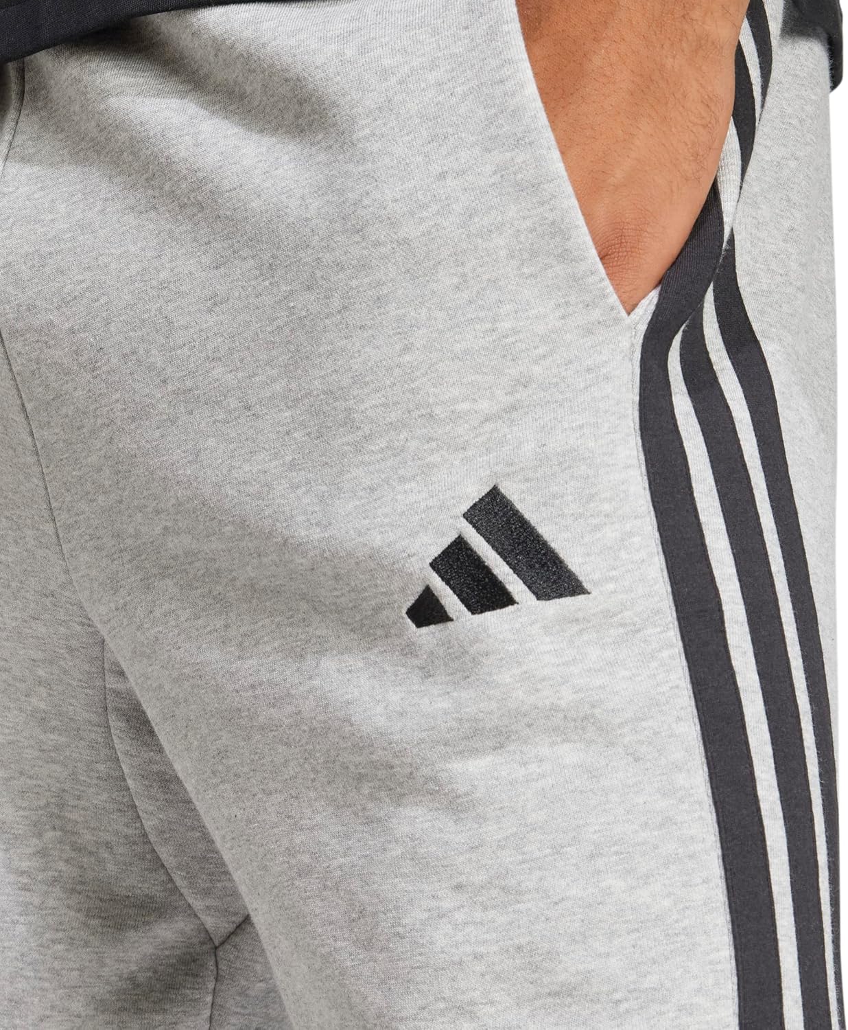 Thumbnail 3 de Adidas Herren Essential Three Stripes French Terry Short