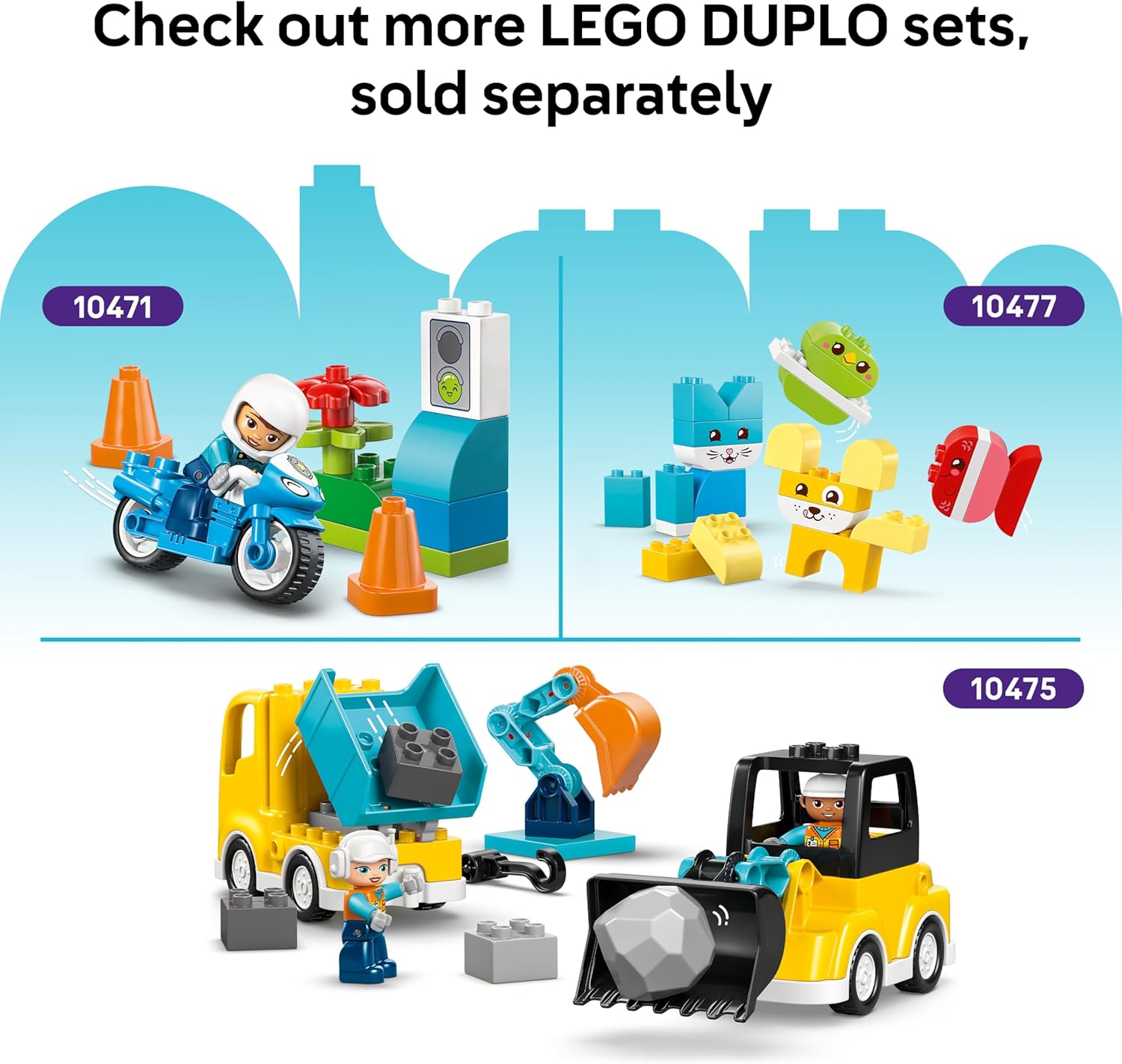 Thumbnail 6 de LEGO DUPLO Fire Engine with Hose and Firefighter