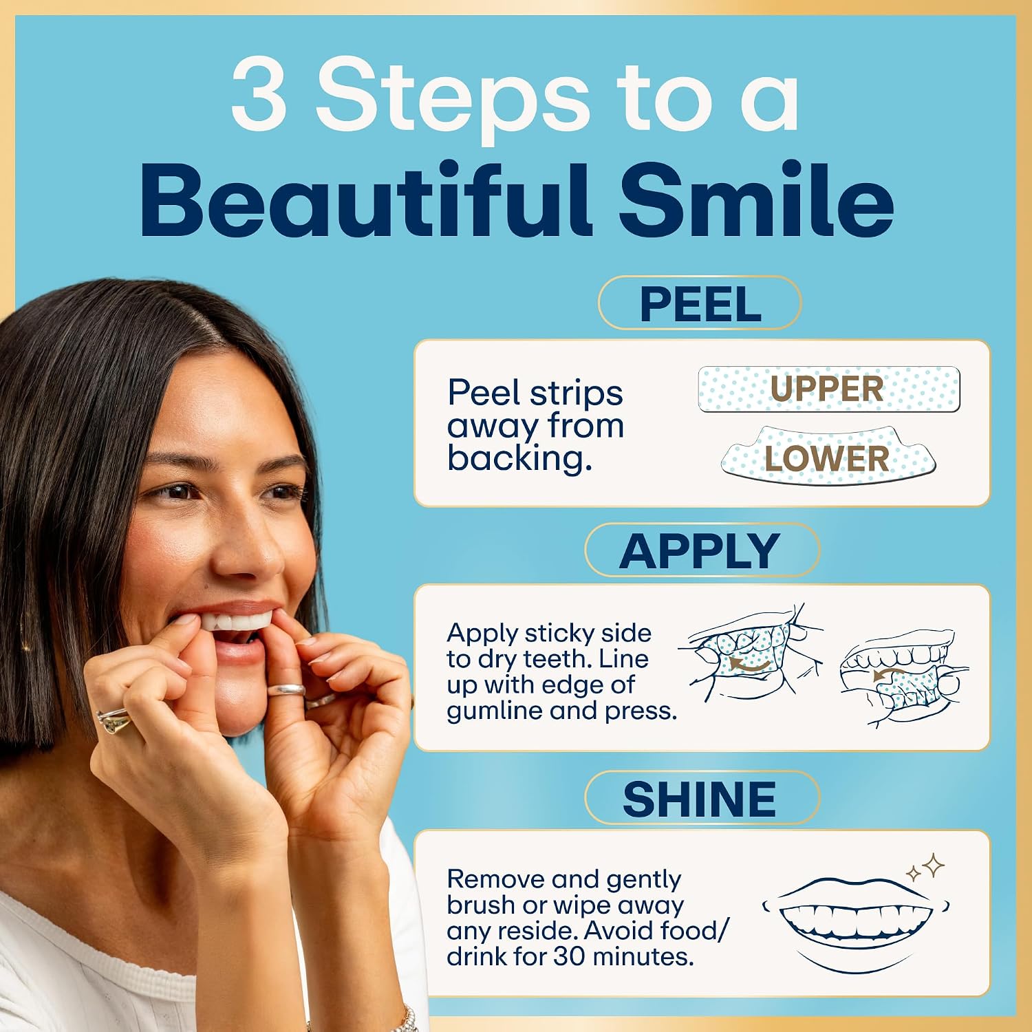 Thumbnail 6 de Lumineux Whitening Strips Kit 9 Treatments