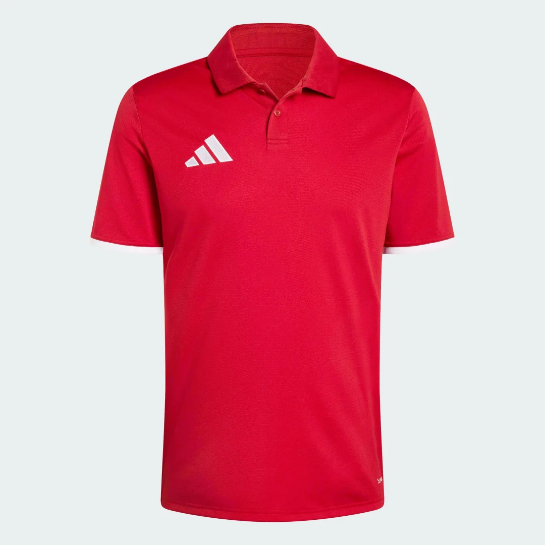 Detalle 2 de Adidas Polo Entrada26 rojo