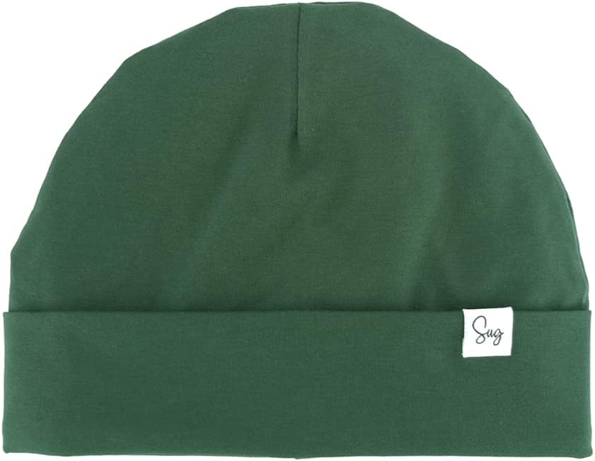 Thumbnail 5 de Sugarmelon Lightweight Jersey Beanie Hat with Satin Lining for Newborns and Toddlers
