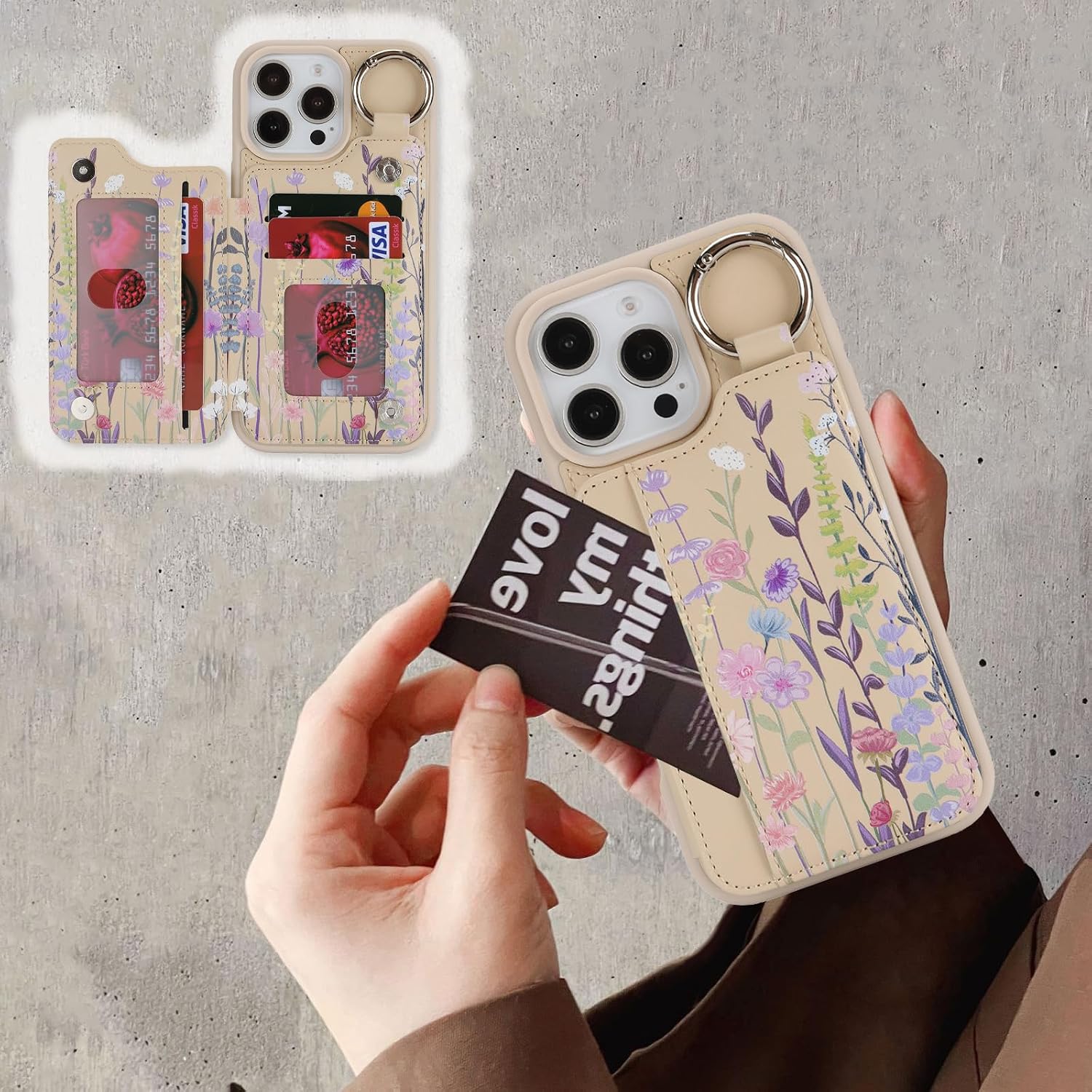 Detalle de Havaya Wallet Case for iPhone 16 Pro Max