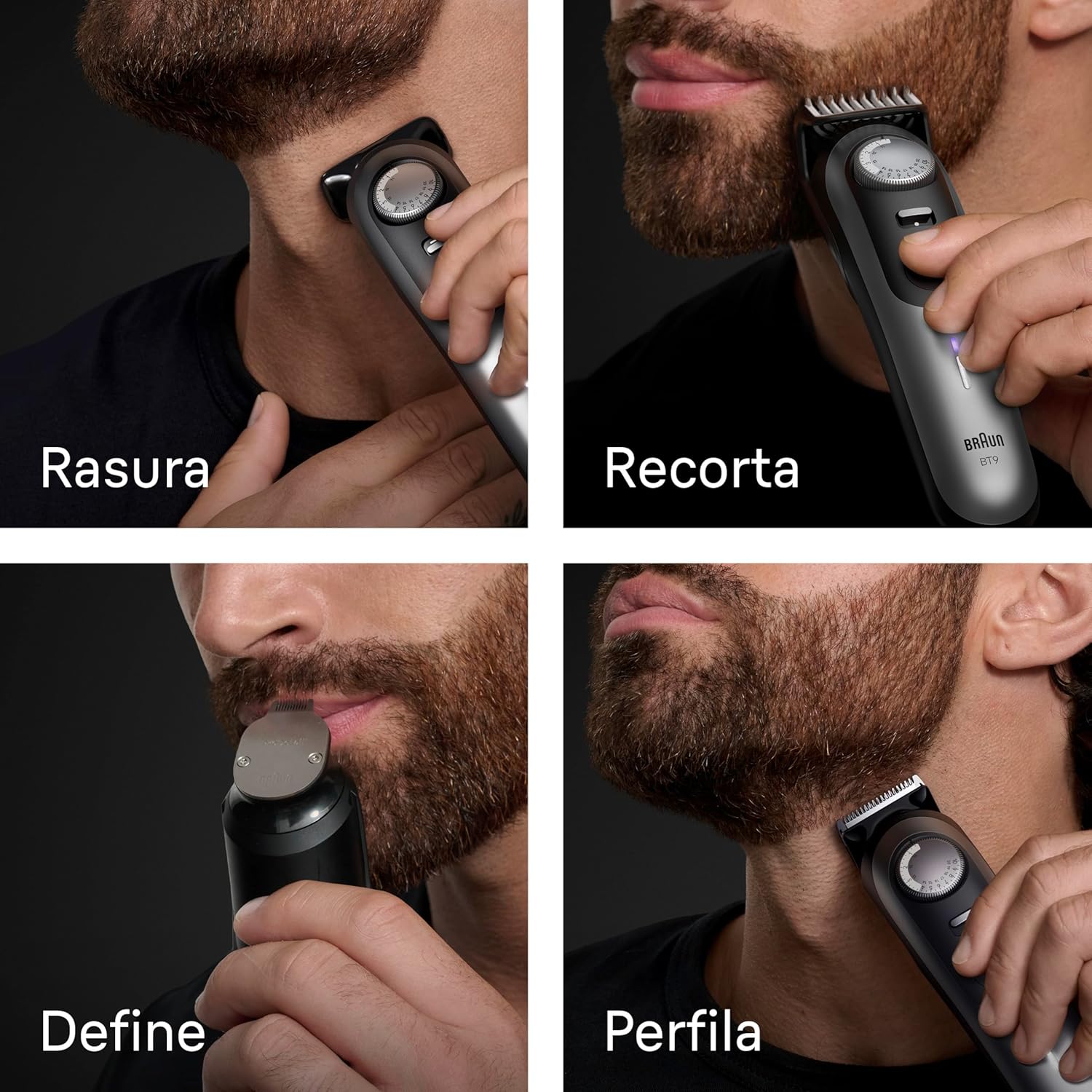 Thumbnail 5 de Braun Series 9 BT9545 Recortadora de Barba con 11 accesorios ✂