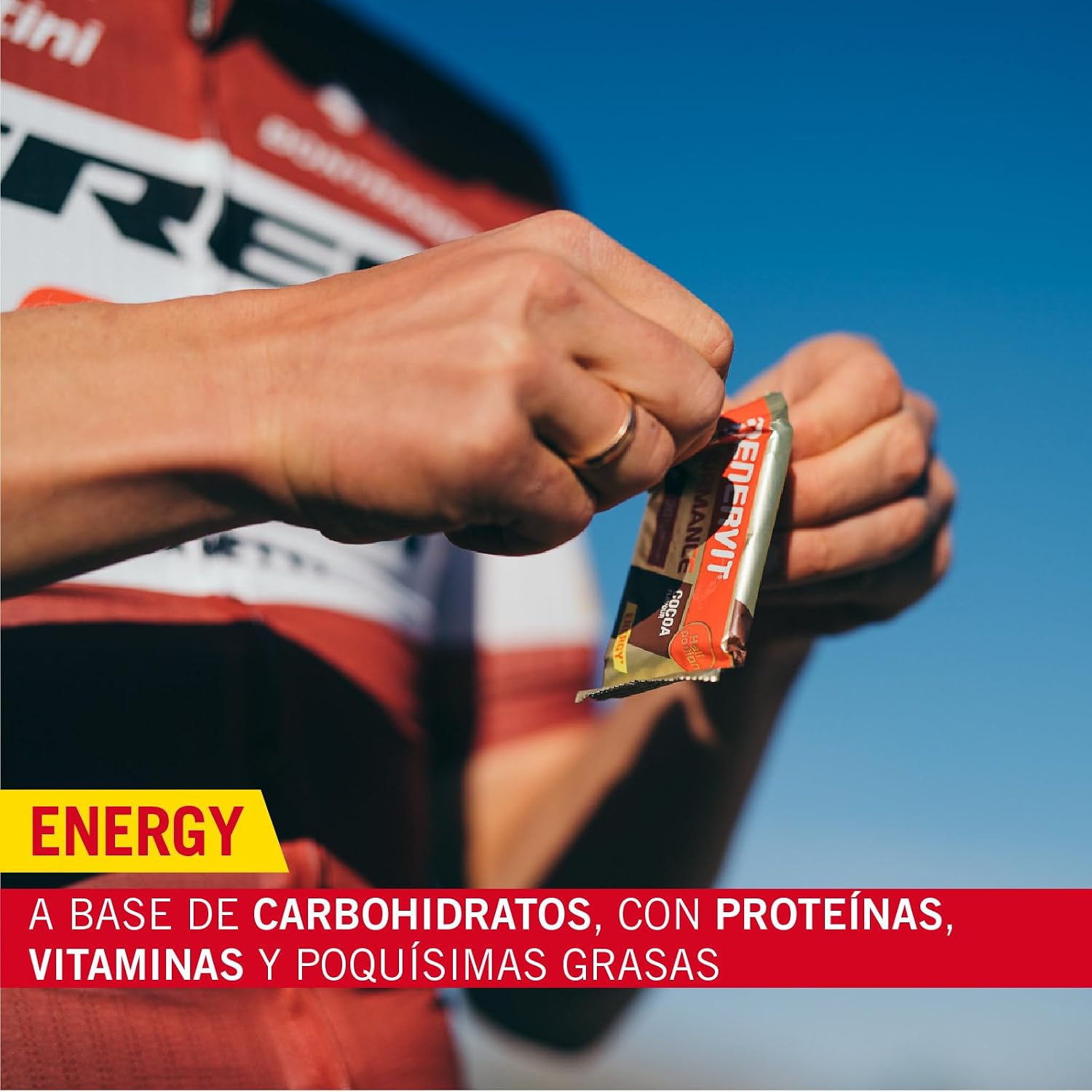 Thumbnail 2 de Enervit Performance Bar Manzana 🍏 Barritas Energéticas, 12 uds