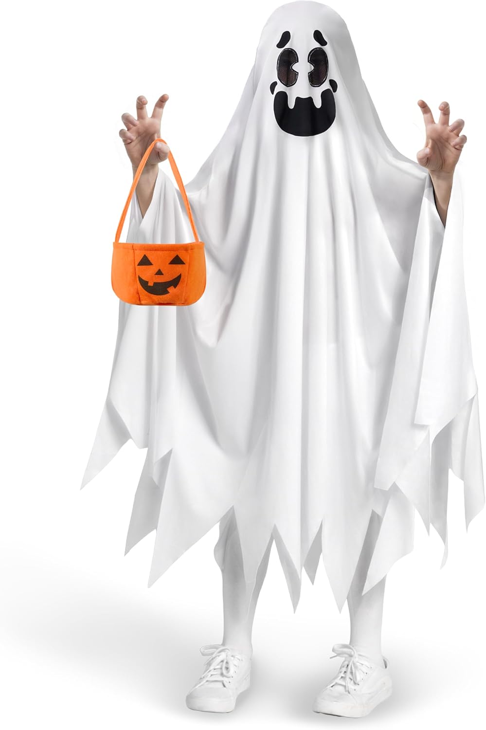 Detalle de Spooktacular Creations Kids' Ghost Costume, Polyester