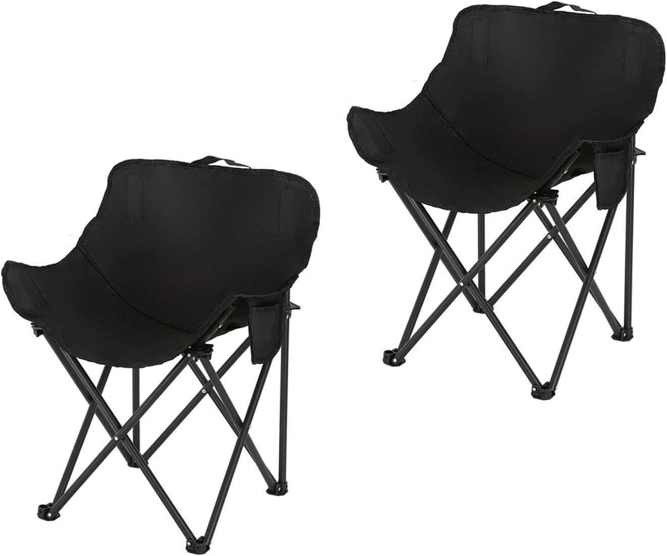 Detalle de Camp Time CT-YLY2p アウトドアチェア 2個セット|600Dオックスフォード・耐荷重120kg