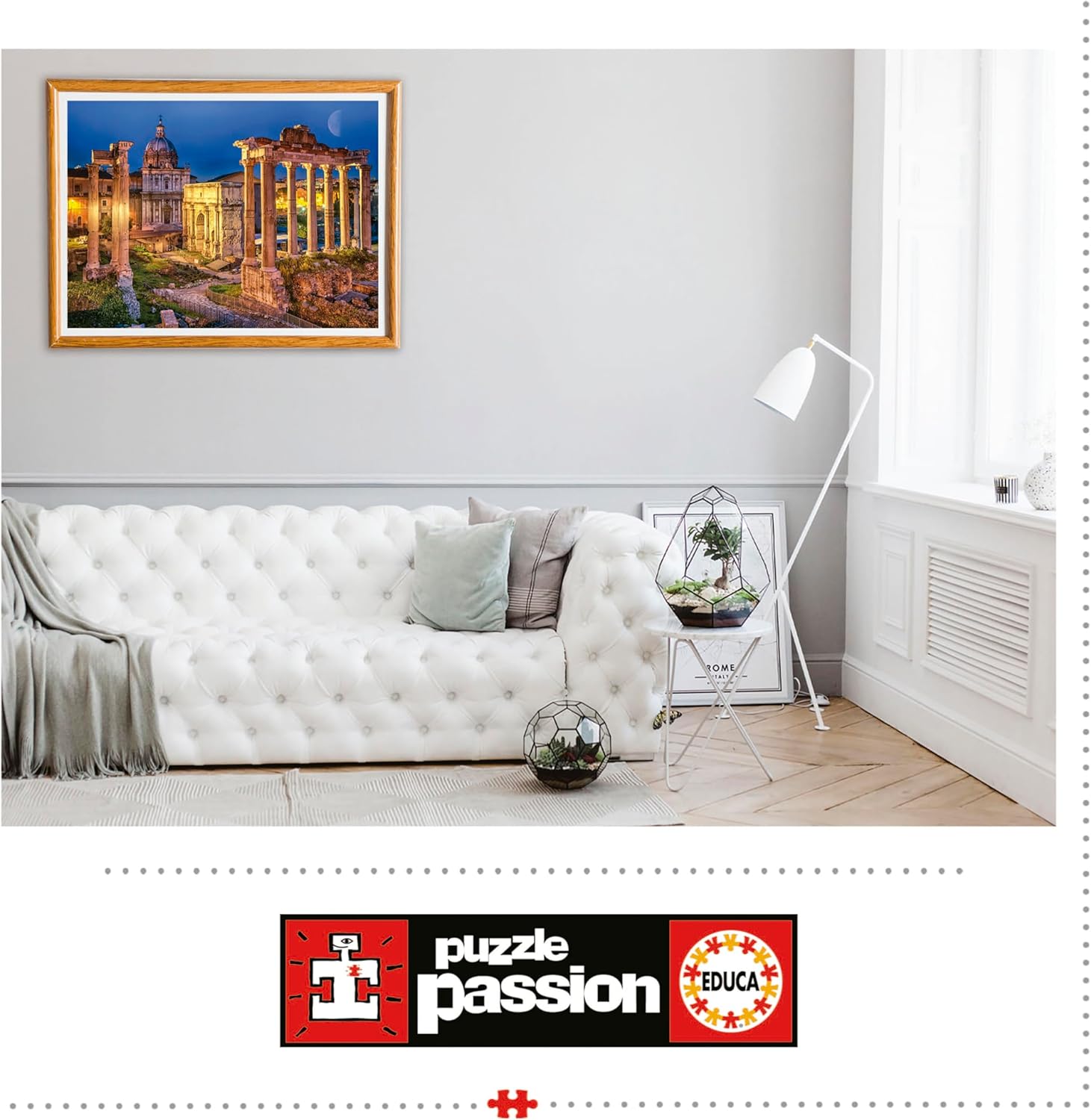 Thumbnail 3 de Puzzle Educa 2000 pièces pour adultes – Forum Romain (96 x 68 cm, à partir de 14 ans)