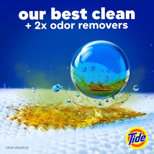 Thumbnail 1 de Tide Odor Defense + Oxi Laundry Detergent Pacs, Original Scent — 45 Count