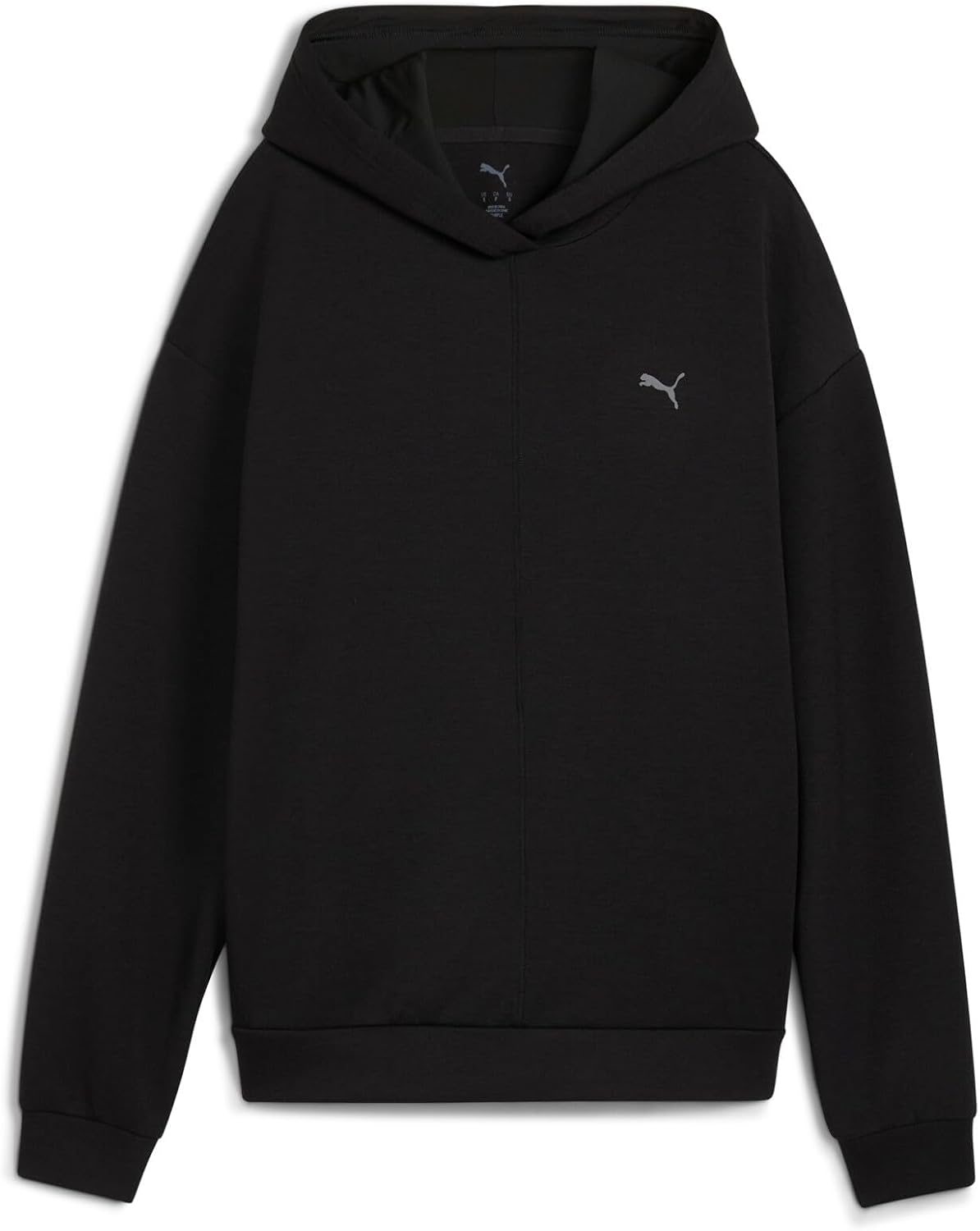 Detalle de PUMA W Cloudspun Hoodie con cappuccio da donna: felpa comoda e pratica