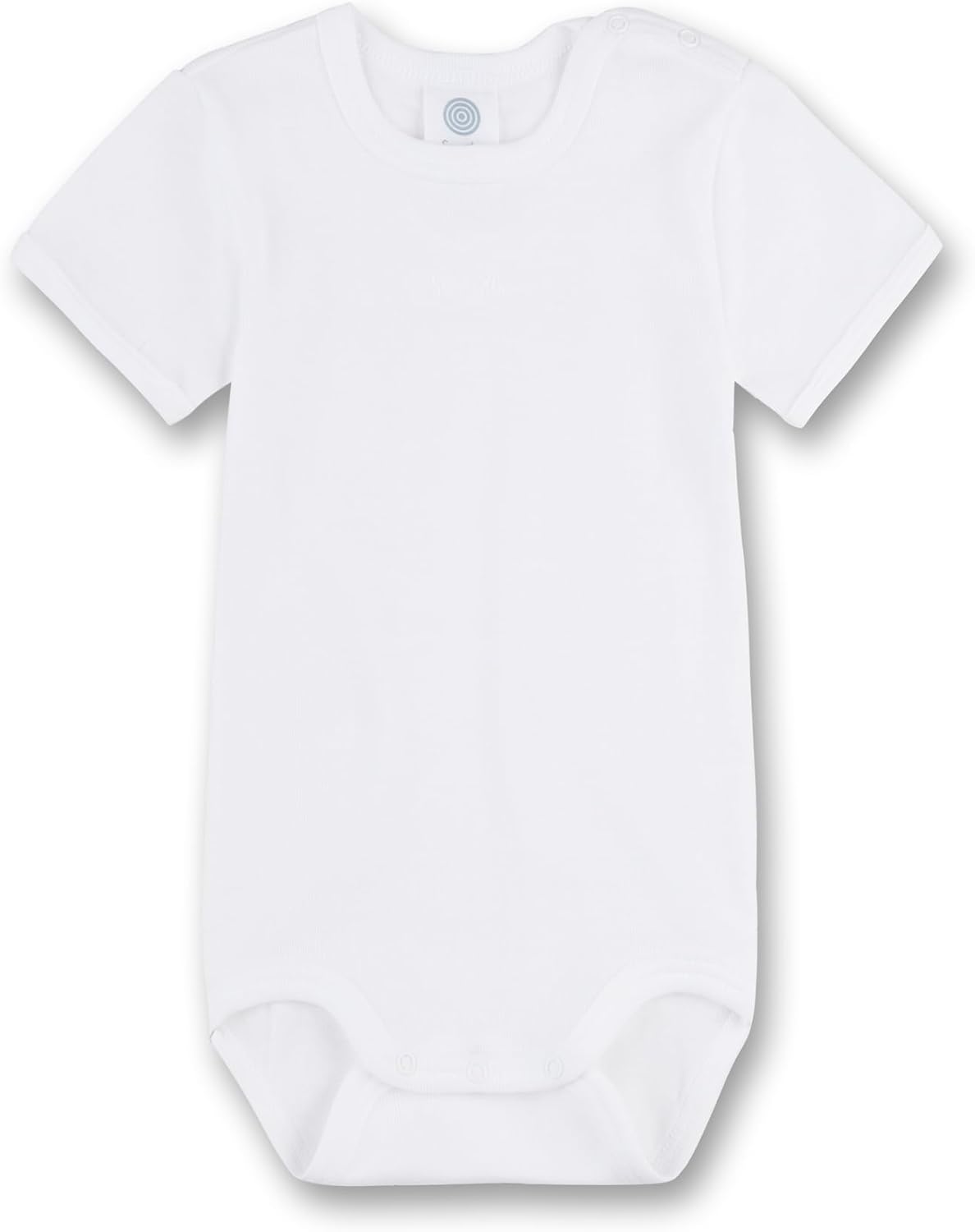 Detalle 2 de Sanetta 320500 – Body a maniche corte in cotone organico, Basic Collection, bianco