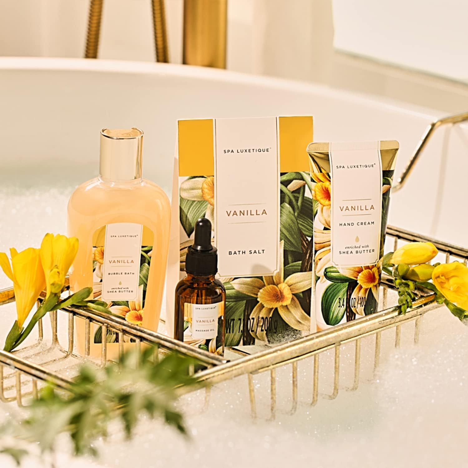 Detalle 2 de SPA LUXETIQUE Geschenk 12tlg Bade-Set