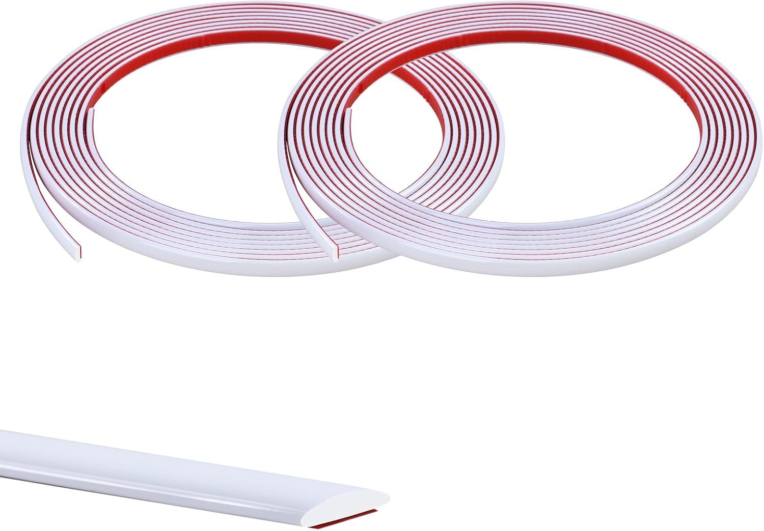Detalle de White Flexible Moulding Trim 10M 8mm